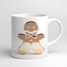 Christmas Mug Wrap Elegant Gold Christmas Mug Wrap Designs PNG 11oz Winter Mug Wrap Ceramic Blank Coffee Mugs Ceramic Blank Coffee Mugs,11oz - white5 - View 1