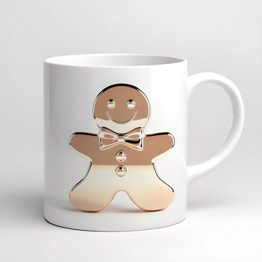 Christmas Mug Wrap Elegant Gold Christmas Mug Wrap Designs PNG 11oz Winter Mug Wrap Ceramic Blank Coffee Mugs Ceramic Blank Coffee Mugs,11oz - white5 - View 1