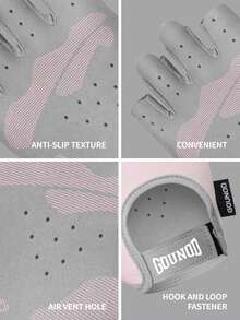 GOUNOD 1 双举重手套掌心保护，健身手套，适合健身房、骑自行车、锻炼，轻便，男女皆宜。 - 彩色 - 查看 8