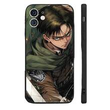 Ackerman Anime  Phone Case Silicone Soft Covercompatible With  16 15 14 13 12 11 Plus Pro Max Plus,Covercompatible With  17 Case,  17 Pro Case,  17 Pro Max Case - z2 - Xem 2