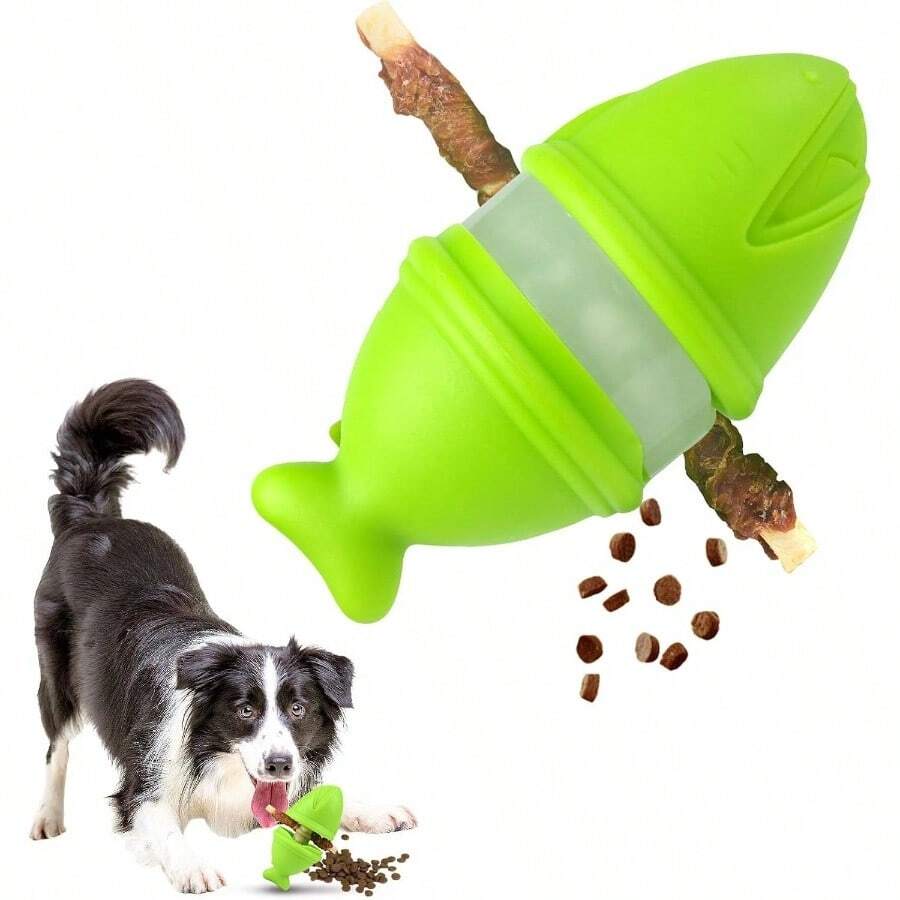 3 - In - 1 Dog Treat Dispenser Puzzle, Interactive, Adjustable, Indestructible, Dog Puzzle Feeder, Medium Dogs - ban đầu - Xem 1
