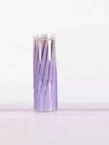 200/100/50/30 件天然预卷锥形卷烟纸 - 1- 1/4 卷纸超薄慢燃烟筒带尖头/管 - 喇叭管卷烟纸适用于节日/情人节礼物和吸烟配件、父亲节礼物