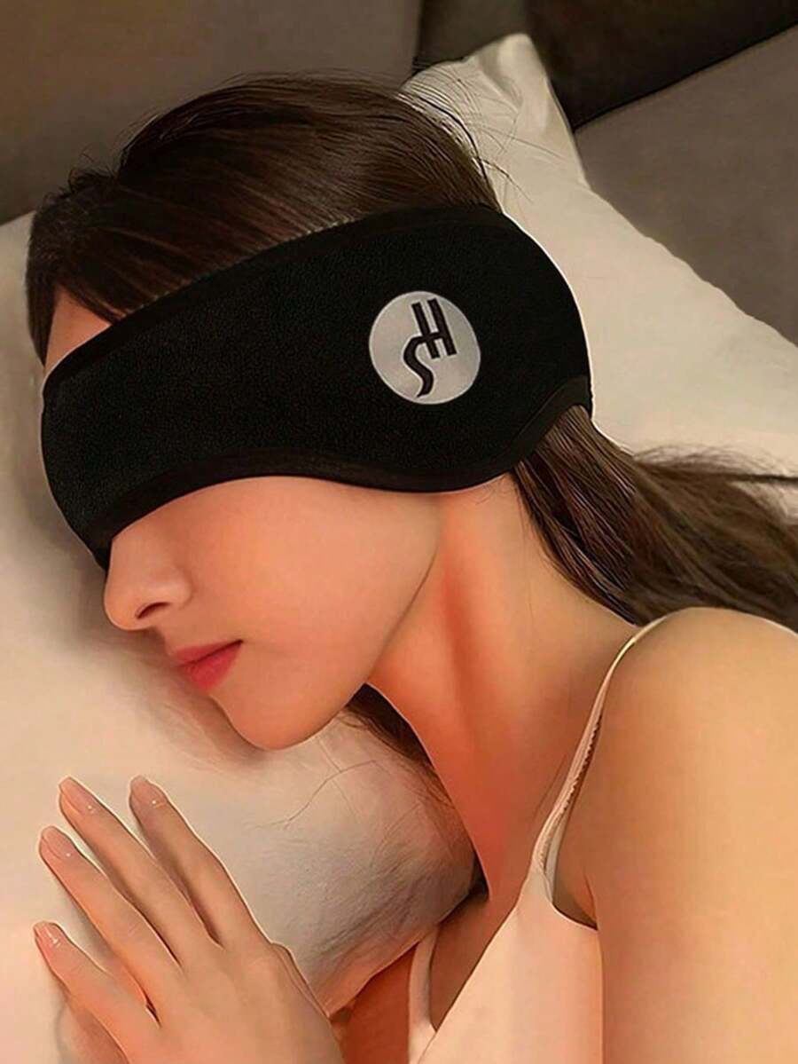 2/1睡眠隔音眼罩，可调节钩环式眼罩，多功能眼罩耳罩带耳塞，无耳压隔音，可调节运动头带，保暖防寒，适合全年睡眠、午睡、夜间使用。冬季配件，适用于卧室、旅行、办公室、学校和户外活动。 - 彩色 - 查看 1