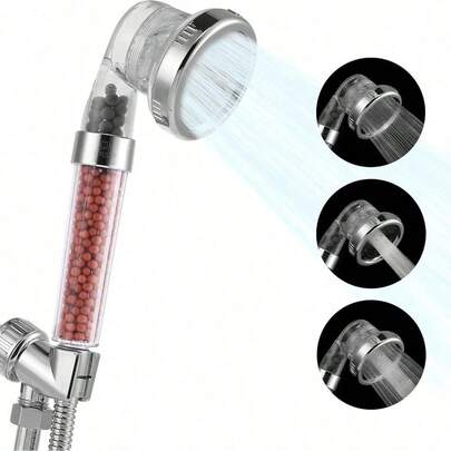 Shower Head, 3 Spray Modes High Pressure Shower Head, Filtered Shower Head For Hard Water Filtration