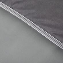 Quilts - White Feathers On a Gray Background - View 4