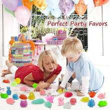 动物造型麻糬捏捏乐，闪光麻糬捏捏乐套装（2/6/10/15/20/25/30/40个装），可爱迷你捏捏乐，儿童玩具，圣诞节礼物，课堂奖励，圣诞节和生日礼物，万圣节填充物，迷你减压玩具，玩具，缓解焦虑和放松，派对小礼物，圣诞节礼物，礼品袋填充物，生日，节日 - 彩色 - 查看 11