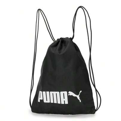 Puma Phase Gym Sack No. 2 Drawstring Backpack, Lightweight Storage Bag, Minimalist Travel Bag, Unisex