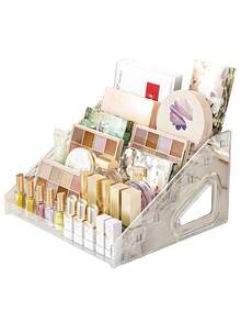 美甲工具 指甲油展示架 指甲油收纳盒 美甲沙龙 眼影化妆品桌面收纳架 - 彩色 - 查看 14