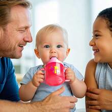1pc Hard-Billed Duckbill Cup, 1.96 Oz (Approx. 55.8 G) Easy To Hold, Spill-Proof Toddler Cup, 1 Pack, Multi-Color Optional - Uniform Color - View 4