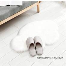 1 件加厚毛绒云地毯、浴室装饰地毯、蓬松材质、客厅地毯、卧室地毯、入口地毯、厨房地毯、浴室地毯、游戏室地毯、书房地毯、装饰地毯、卧室装饰、小地毯、地毯、家居装饰、客厅地毯、客厅小地毯、卧室地毯、客厅家居装饰、户外地毯、可洗地毯、适用于派对装饰、提升家居风格、增添节日魅力的理想选择必备装饰