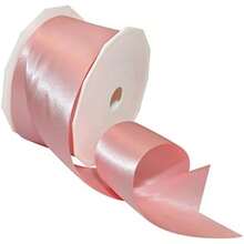 Morex Ribbon 08838/50-250 Cinta de satén de doble cara de 1.5 x 50 yardas Cinta roja para envolver regalos, tarjetas de regalo de cumpleaños, vestido de satén para mujer, cintas de seda para(Rosa 2.25" x 25 Yd) - Tipo 1 - Ver 2