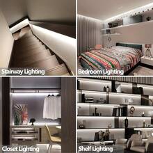 1 dải đèn LED dán tự dính chạy bằng pin (không bao gồm pin) - Tùy chọn chiều dài từ 1M đến 5M, ánh sáng trắng ấm/trắng lạnh, thích hợp cho gương trang điểm/phòng ngủ/tường TV/tủ/trần nhà, trang trí ngày lễ, quà tặng Ngày của Mẹ/Ngày Valentine & tiệc tùng, đèn LED, đèn LED phòng ngủ - Nhiều màu - Xem 9