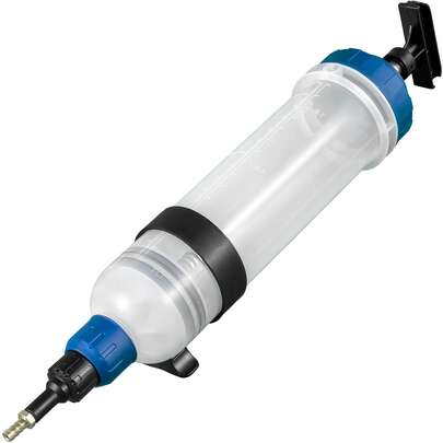 Dispensador manual de bomba de líquido de transmisión , sistema de recarga de ATF, extractores de aceite y líquido de 1,5 litros de gran capacidad, juego de herramientas para bomba de líquido de transmisión automática con adaptadores de llenado de ATF