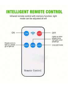 1pc Ultra Bright 6500k Outdoor Solar Wall Light With Remote Control, Motion Sensor & 43 Led For Yard Lighting Ip65 Waterproof