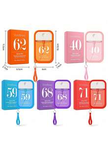 1瓶48毫升巴西系列喷雾，带零售包装，限量版室内外香氛喷雾，多层次提升幸福感，持久留香，散发自然清新迷人气息。 - 彩色 - 查看 1