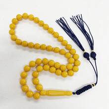 8mm High Quality Synthetic Amber/45 Beads Islamic Prayer Beads, Muslim Rosary - Beaded Bracelet - View 18