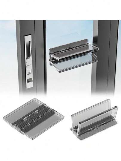 قفل باب الشاشة قطعة واحدة، قفل باب الانزلاق، محدد النافذة، مستلزمات منزلية أساسية