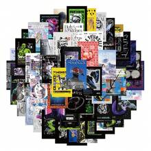 60 piezas Pegatinas de póster de lavado ácido mágico, calcomanías de vinilo con diseños de dibujos animados estéticos adecuados para libros para colorear, accesorios de tazas, botellas de agua, portátiles, teléfonos, patinetas, guitarras, equipaje, álbumes de recortes, cascos, bicicletas, motocicletas, automóviles, bolsos, decoraciones y regalos para fiestas de Halloween, Navidad, Acción de Gracias y Pascua