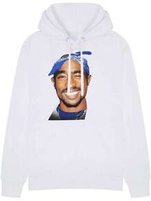 Men Zip-Up Hoodies - White - View 3