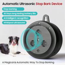 Ultrasonic Dog Bark Deterrent,Anti Barking Device For All Dogs,3-Mode Frequency Settings,32ft Ultrasonic Dog Repeller,Effective Stop Control Bad Behavior Dog Training Tool, Convenient Type-C Fast Charging,Suitable For Multiple Dog Breeds,Pet Intelligent Automatic Dog Trainer,Anti Barking Indoor & Outdoor Dog Repellent Device - Multicolor - View 3