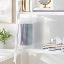 Plastic Hanging File Crate With Lid - Brightroom - 預設 - 查看 3
