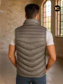 Big City Men Winter Coats - Beige - View 4