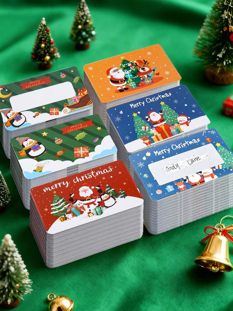 20/40pcs Merry Christmas Scratch Off Cards Game, Christmas Scratch Art Raffle Ticket Cards, Christmas Greeting Cards Gift, Christmas Party Favors For Family Groups,Christmas Gift Idea, Christmas Decorations For Home, Christmas Decor, Winter Holiday New Year Christmas Party Game Prize, Xmas Party Decor, Christmas Party Supplies, Christmas Party Game Props, Christmas Party Gift Bag Stuffers - Christmas - View 1