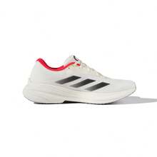 Adidas Men's Professional Training Marathon Running Shoes, Men's Fitness Testing And Racing Training Sports Shoes, Running Shoes - Bright White/black/lemon Yellow - View 2