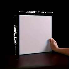 8x10、9x12、12x12、30.48x40.64厘米白色画布板 - 适用于丙烯、油画、蛋彩和水彩画 - 艺术家和绘画爱好者的完美礼物，艺术用品 | 艺术画布 | 耐用画布 - 彩色 - 查看 10