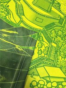 Áo bóng đá tay ngắn dành cho nam thanh thiếu niên Brazil & Trang phục thể thao ngoài trời & Trang phục thể thao chuyên nghiệp & Phù hợp cho các trận đấu bóng đá, tập luyện bóng đá, thể thao ngoài trời & thể dục & Quà tặng mùa xuân cho nam giới - Màu Mù tạt vàng - Xem 5