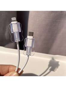 10/5pcs ABS Resin Cable Sleeves: Protect Your Cables From Damage And Detachment.