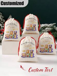 Personalized Gift Bag, Custom Named Three Kings Day Gift Bag, Must-Have Gift Bag