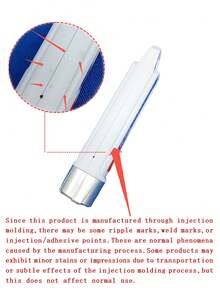 395nm UV LED 手电筒，USB 可充电，便携式紫外线灯，用于酒店检查/尿液检测/凝胶指甲固化/露营/钓鱼，配有锂电池，电池容量 1200mAh