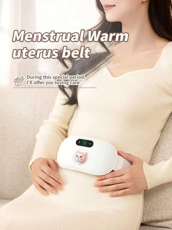 Menstrual Pain Relief Artifact: Warming Womb Belt, Whichrelieves Dysmenorrhea During Menstruation, Acts As Awarming Pad For The Abdomen, And Serves As A Womb-Warming Massager During The Menstrual Period.