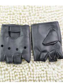 1 par de muñequeras de fitness unisex, guantes sin dedos de silicona antideslizantes para levantamiento de pesas, dominadas, deportes al aire libre como ciclismo, escalada - Multicolor - Ver 3