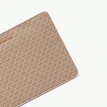 MICHAEL KORS Jet Set Travel Large Logo Laptop Bag Camel Color 35S3GTVT7Y2 Leather Stylish Commuter Briefcase Perfect For Work And Travel Modern Design Spacious Organizer - Camel - View 2