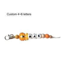 1PC Custom Animal Letter Keychain, Can Be Used As Name Bag Hanging,Back To School Gifts,Customized Keychains & Accessories,End Of Summer,Delicate Romance,For Office,For School,For Classroom,For Teacher Gifts,For University,For Colleague,For Dorm Rooms - Silicone Keychain - View 23