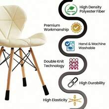 24 peças de meias elásticas para pernas de cadeira, protetores de piso com almofadas antiderrapantes, conjunto de capas grossas para pernas de cadeira, protetores de carpete para pernas de móveis, pontas de vinil para pernas, protetor de pernas de móveis muito pequenos, pernas de móveis ajustáveis, almofada antiderrapante para pernas de sofá, capa para pernas de móveis, inserções retangulares para pernas de móveis