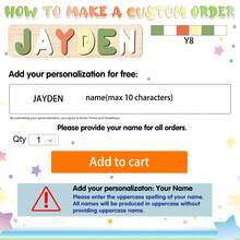 1pc Customized Name Puzzle, Personalized 3D Letter Puzzle And Wooden Name Puzzle. Ideal Gift For Baby Boys Or Baby Girls, Suitable For Birthday, Christmas, Anniversary!,Mini Stuff - Pink and White New Font - View 4