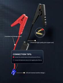 5000A峰值便携式汽车应急启动器，带空气压缩机、应急电池组、2.11加仑（汽油版）、1.72加仑（电池版）、150 PSI轮胎充气泵、12V汽车电池应急启动器、五合一功能、电池充电器