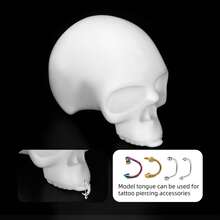 Silicone Skull Tattoo Practice Supplies, Makeup Accessories, DIY 3D Blank Embroidery Tattoo Artist Tattoo Supplies - Multicolor - View 8