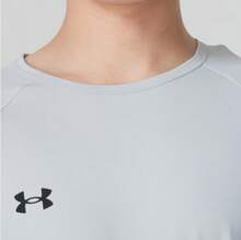 Under Armour 男士运动T恤和背心 - 淺灰色 - 查看 6