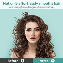 Curl Defining Brush, Curly Hair Brush Products For Effortlessly Detangling Shaping And Styling Women's Men's Curls On All Wet Or Dry Hair Types, Reduces Frizz - Màu tím cẩm thạch - Xem 6