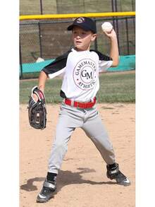 Paquete de 2 pelotas de entrenamiento de béisbol Game Master Swax, blanco/rojo - Béisbol - Ver 6