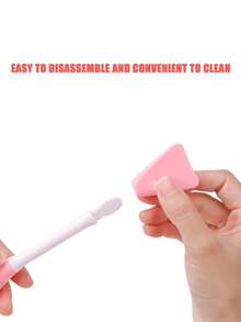 3/4/6件套面部清洁美容按摩工具套装，包含洁面刷、去角质刷、面膜刷、软毛多功能刷、面部刮痧板、滚轮，多种护肤工具组合装 - 彩色 - 查看 6