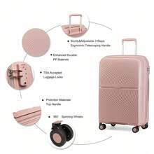 Suitcases - Coral Pink - View 5