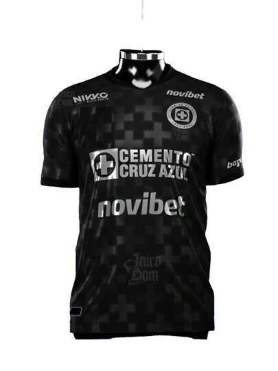 Jersey Cruz Azul Negro 2025