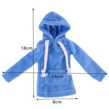 30厘米书架娃娃圣诞连帽衫，适合淘气娃娃（不含娃娃），派对节日装饰，摄影道具，书架娃娃配件，圣诞树装饰，圣诞节必备小礼物，生日派对，酒瓶装饰，家居聚会装饰