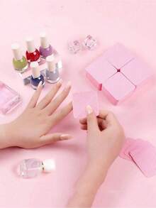 1000 piezas/400 piezas/200 piezas Toallitas limpiadoras de esmalte de uñas de gel, limpiador de manicura, toallitas sin pelusa, almohadillas de papel, herramientas de maquillaje al por mayor, suministros para uñas, herramientas para uñas, herramientas de arte de uñas, de vuelta a la escuela, uñas, herramientas para uñas postizas