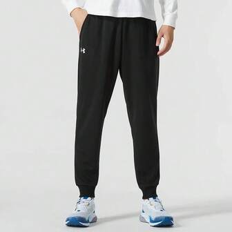 Under Armour Unisex Running Training Sports Casual Knitted Cuffed Sweatpants Trousers